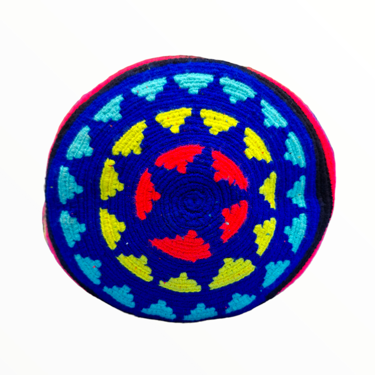 Mochila Wayuu Tasche Multicolor - Handgemachte farbenfrohe Tasche-Umhängetasche.