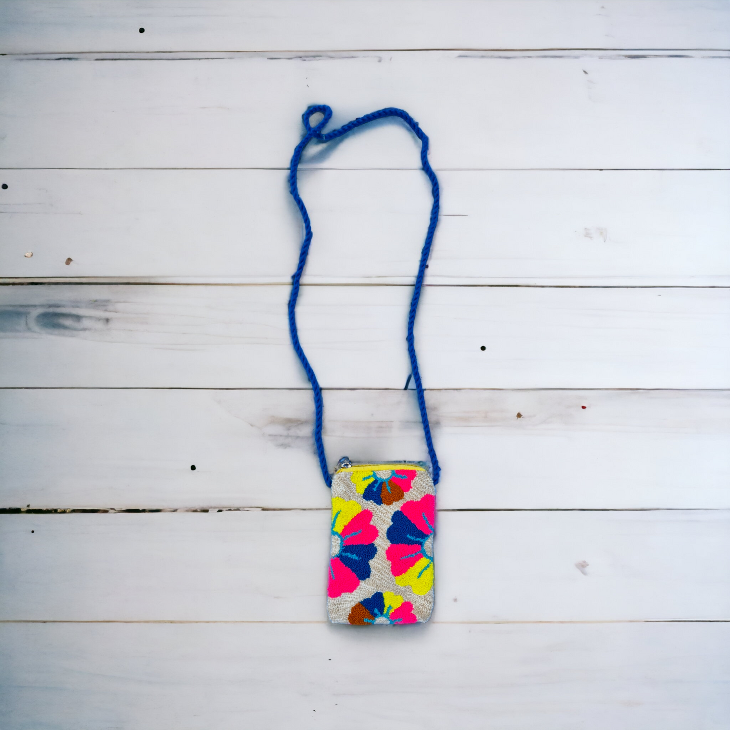 Original Wayuu-Tasche mit Futter und Polsterung für Handy - Handy-Mochilatasche
