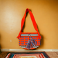 Mochila Wayuu Tasche Multicolor - Handgemachte farbenfrohe Tasche-Umhängetasche.