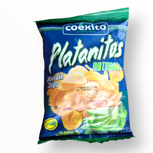 Kochbananen-Chips, gesalzen (80 g)